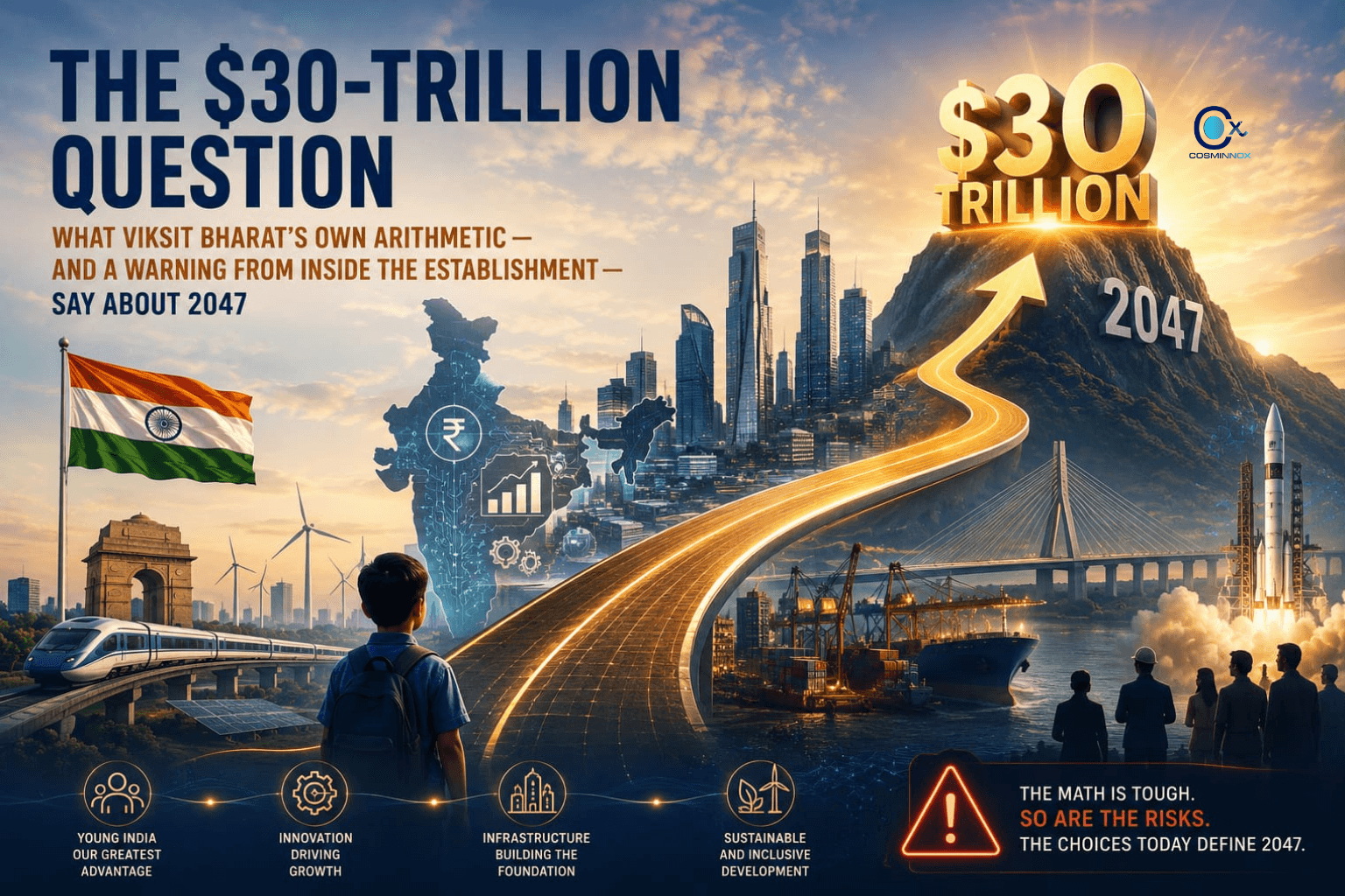 The $30-Trillion Question: What Viksit Bharat's Own Arithmetic — and a Warning From Inside the Establishment — Say About 2047