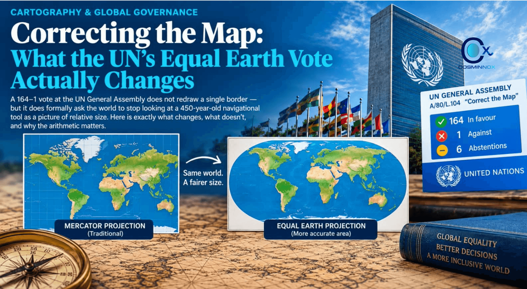 Correcting the Map: What the UN's Equal Earth Vote Actually Changes