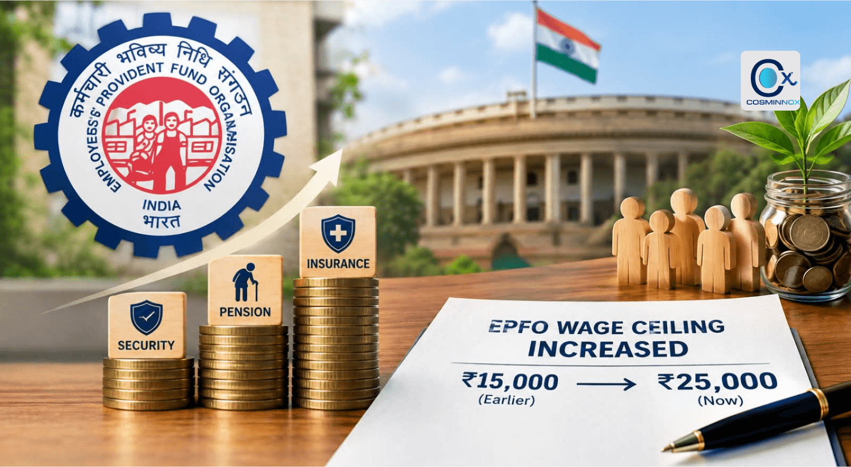 The ₹25,000 Question: Does India's EPFO Ceiling Hike Expand Security, or Just the Deduction?