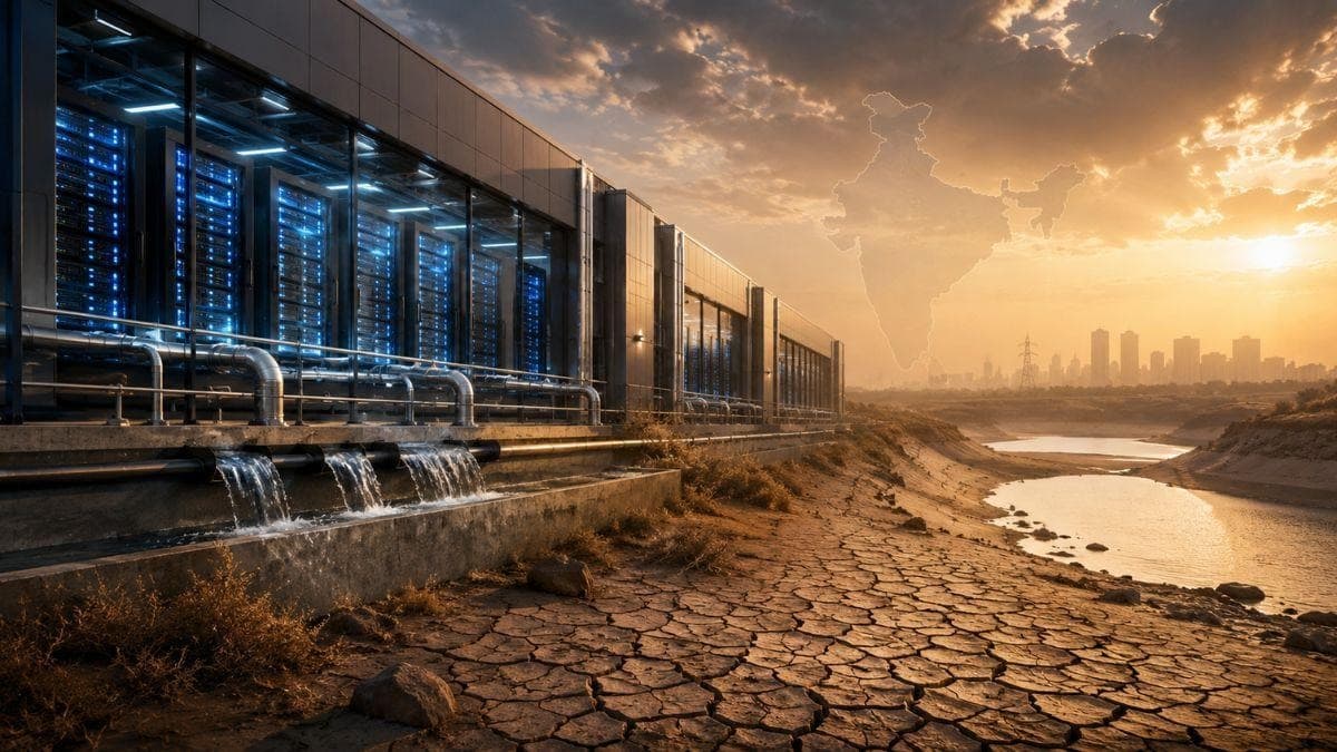When Servers Drink and Farmers Thirst: India's Digital Water Paradox