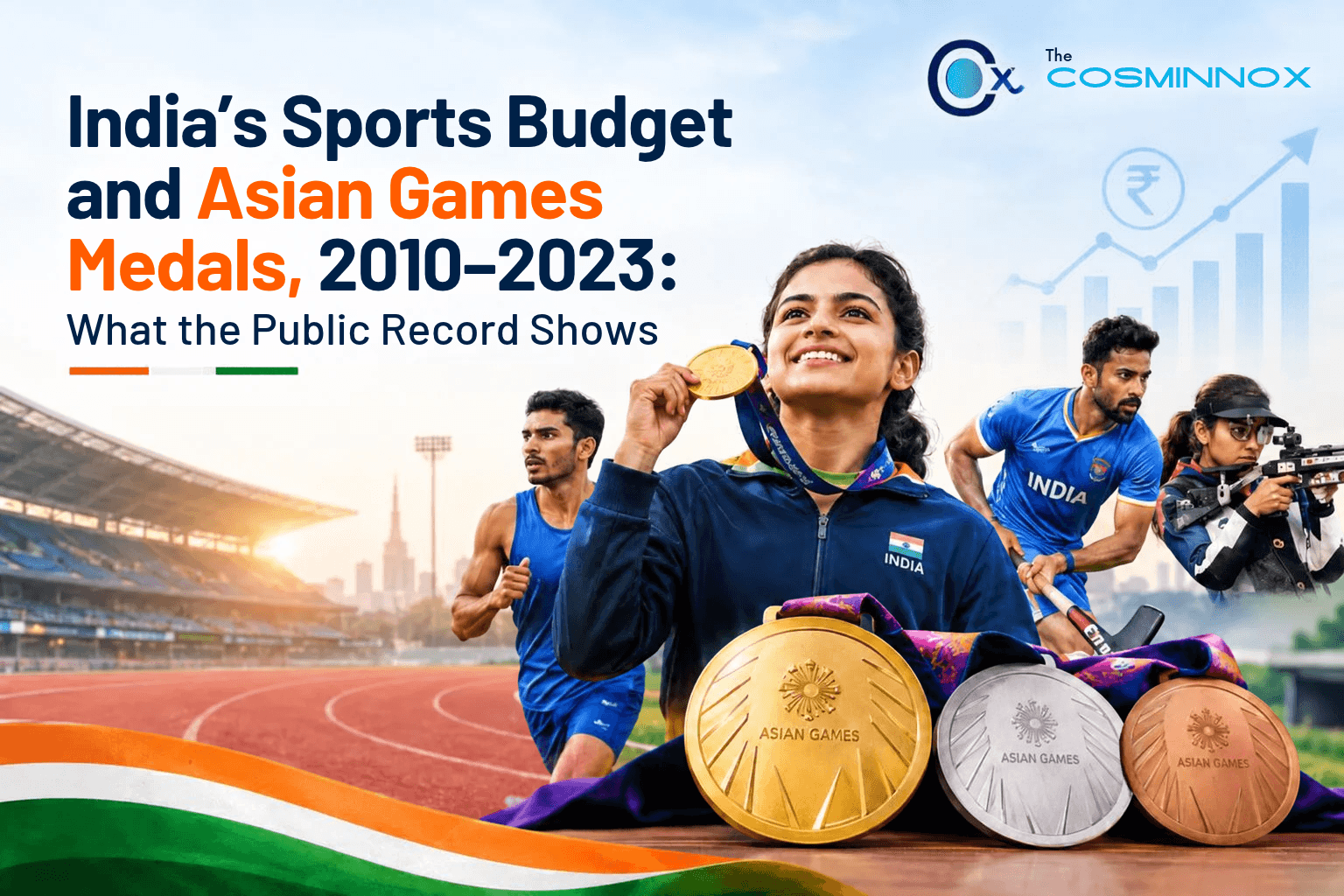 India's Sports Budget and Asian Games Medals, 2010–2023: What the Public Record Shows
