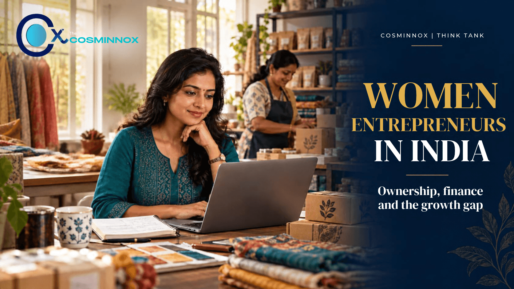Women Own One in Five Registered MSMEs but Account for a Tenth of Their Turnover