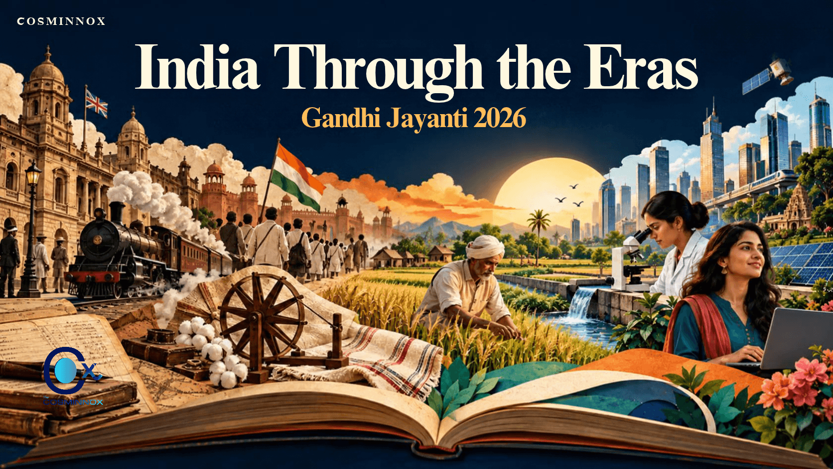 Gandhi Jayanti 2026: What India's Data Shows About Progress Since Gandhi and Shastri's Era